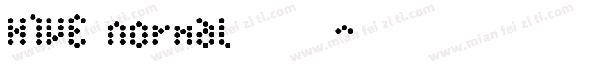 HIVE normal 语言字体转换